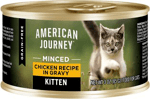 American Journey Kitten Minced Chicken Recipe In Gravy Grain-free